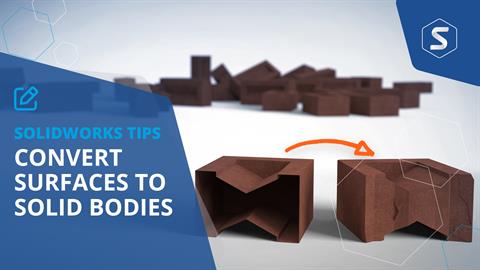 How to Convert Surfaces to Solid Bodies