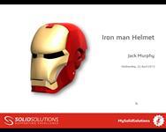 How to Model and Ironman Helmet in SolidWorks