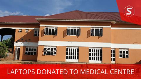 Laptop Donation to Ugandan Medical Centre