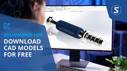 SOLIDWORKS Tips: How to Download 3D Models for SOL