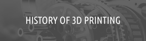 History of 3D Printing