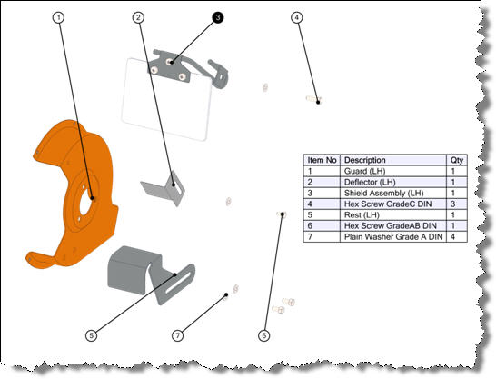 SOLIDWORKS Composer BOM and Balloons