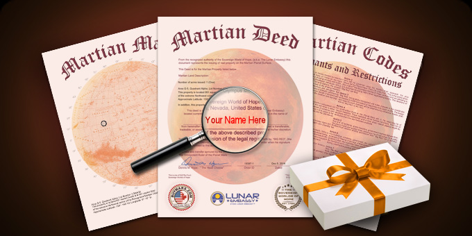 Buy an Acre of Mars