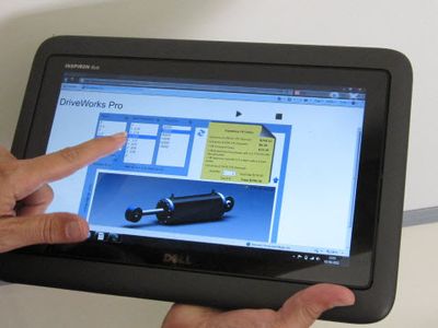 DriveWorks on a Tablet