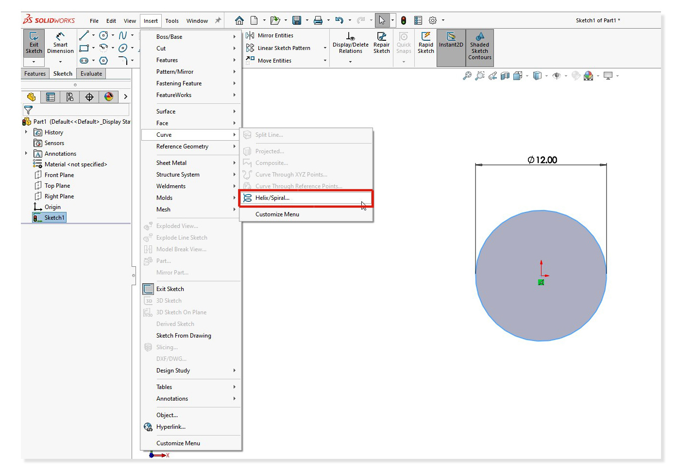 Creating a Bidirectional Sweep  2016  Whats New in SOLIDWORKS