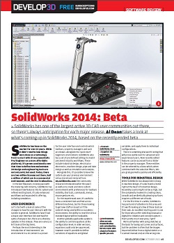 SOLIDWORKS 2014 Develop 3D Review