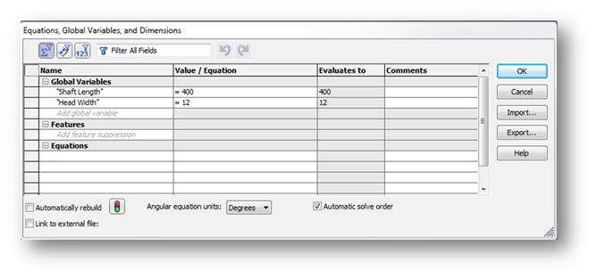 Using Global Variables for Speed Modelling