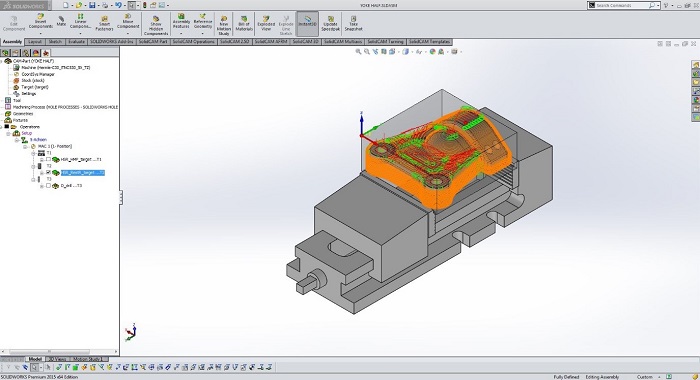 solid works cad cam