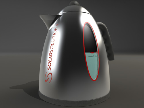 SOLIDWORKS Kettle Render