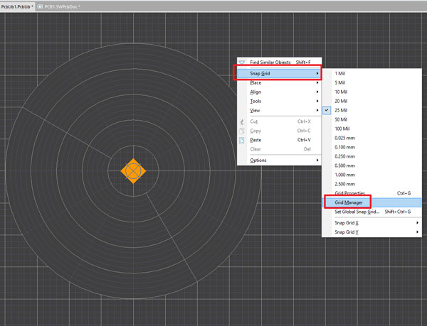 SOLIDWORKS PCB, CIRCULAR PATTERNS