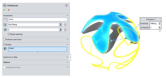 SOLIDWORKS Model -  Beau Jeu Ball