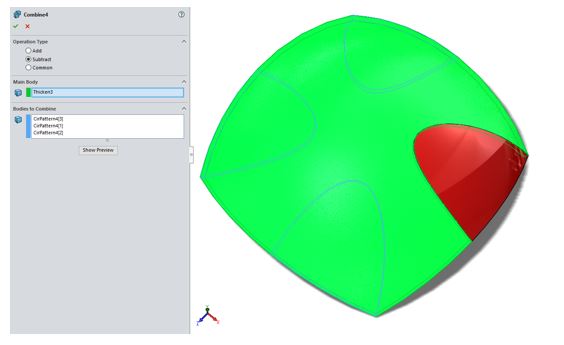 SOLIDWORKS Model -  Beau Jeu Ball