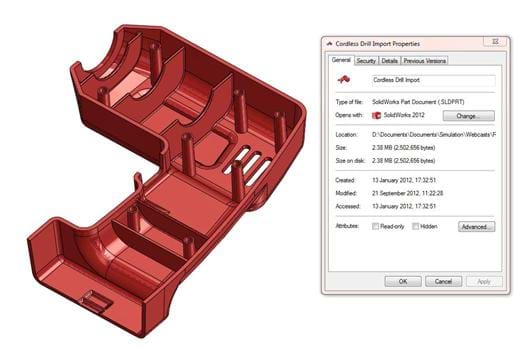 SOLIDWORKS Drawings Display Letter and Number Drill Sizes