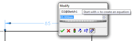 SOLIDWORKS Equations