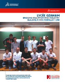 SOLIDWORKS Case Study Lycee Ozanam